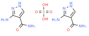 Allupurinol Intermediate - 3-Amino-4-pyrazolecarboxamide hemisulfate 